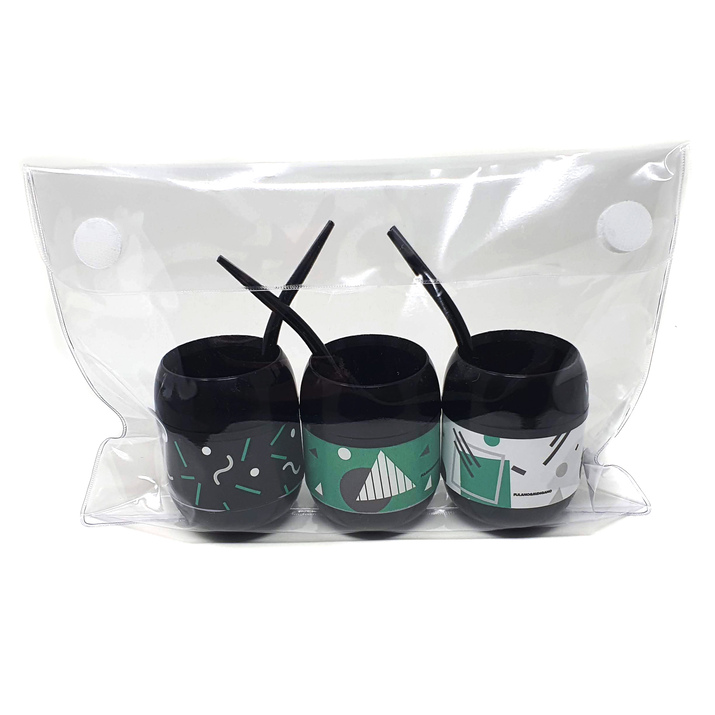 10% OFF - LLEVO LOS MATES - X 3 NEGROS